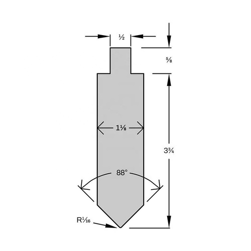 Press brake punch - ,